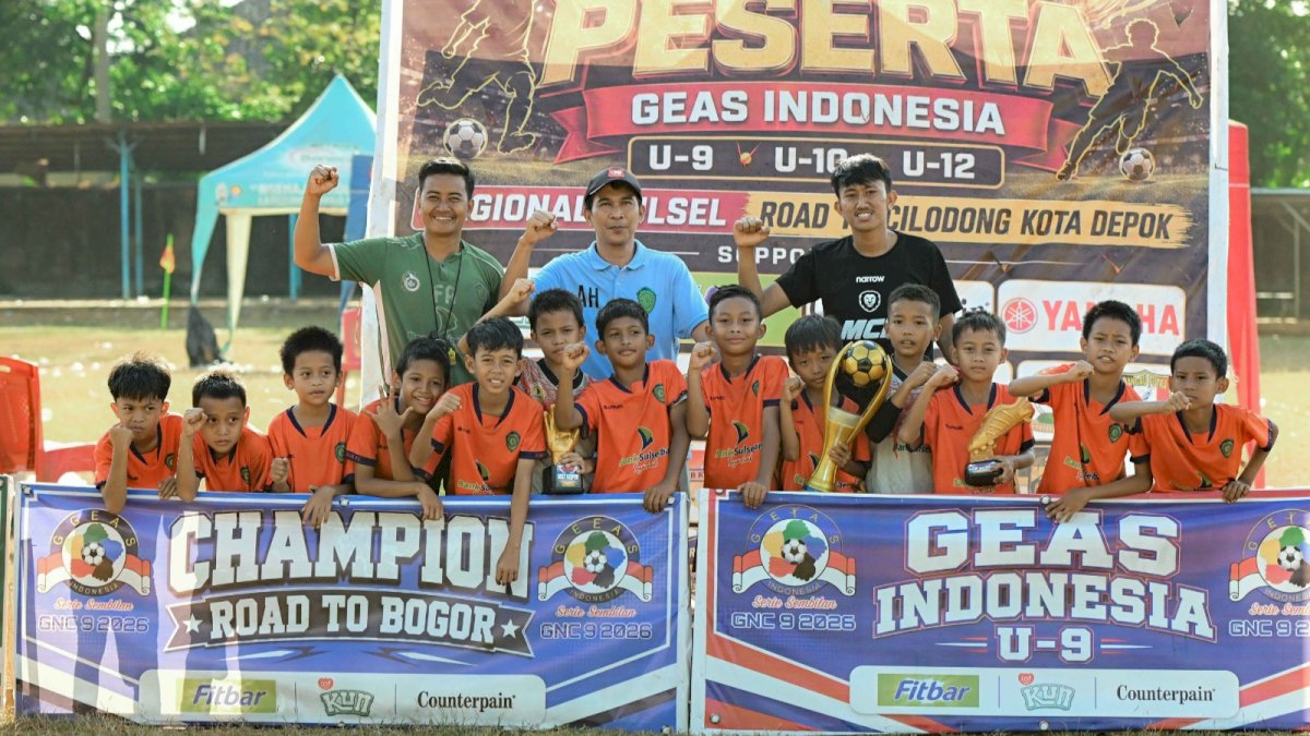 Bank Sulselbar FC U-10 Juara GEAS Sulsel 2026, Lolos ke Kejuaraan Nasional