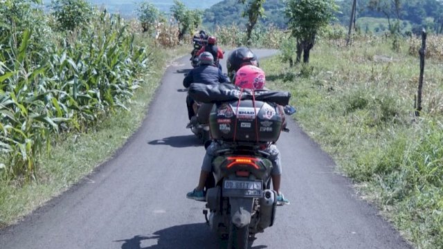 Asmo Sulsel ingatkan pengendara cuaca panas bisa turunkan konsentrasi. Foto: Istimewa.