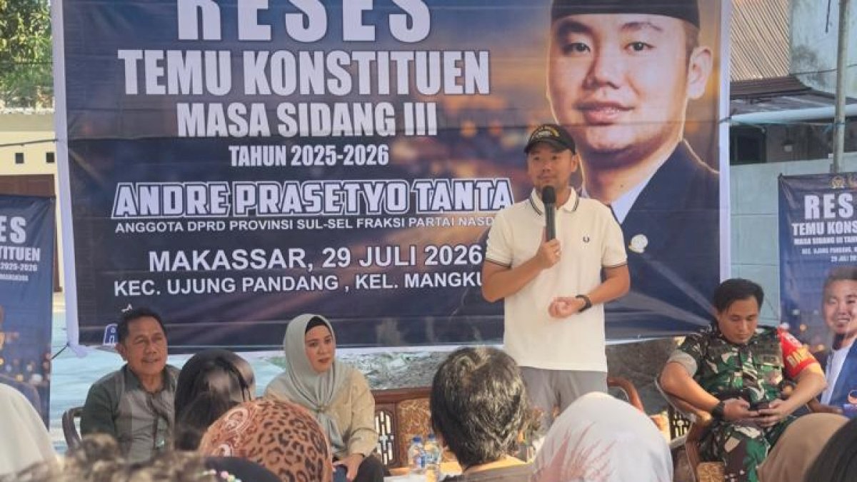 Andre Prasetyo Tanta Janji Kawal Aspirasi Warga Mangkura soal Posyandu dan Trotoar