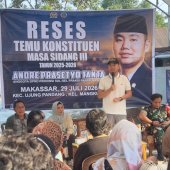 Andre Prasetyo Tanta Janji Kawal Aspirasi Warga Mangkura soal Posyandu dan Trotoar
