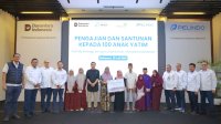 Pelindo Regional 4 Tebar Kepedulian, Santuni 100 Anak Yatim dari Tiga Panti Asuhan