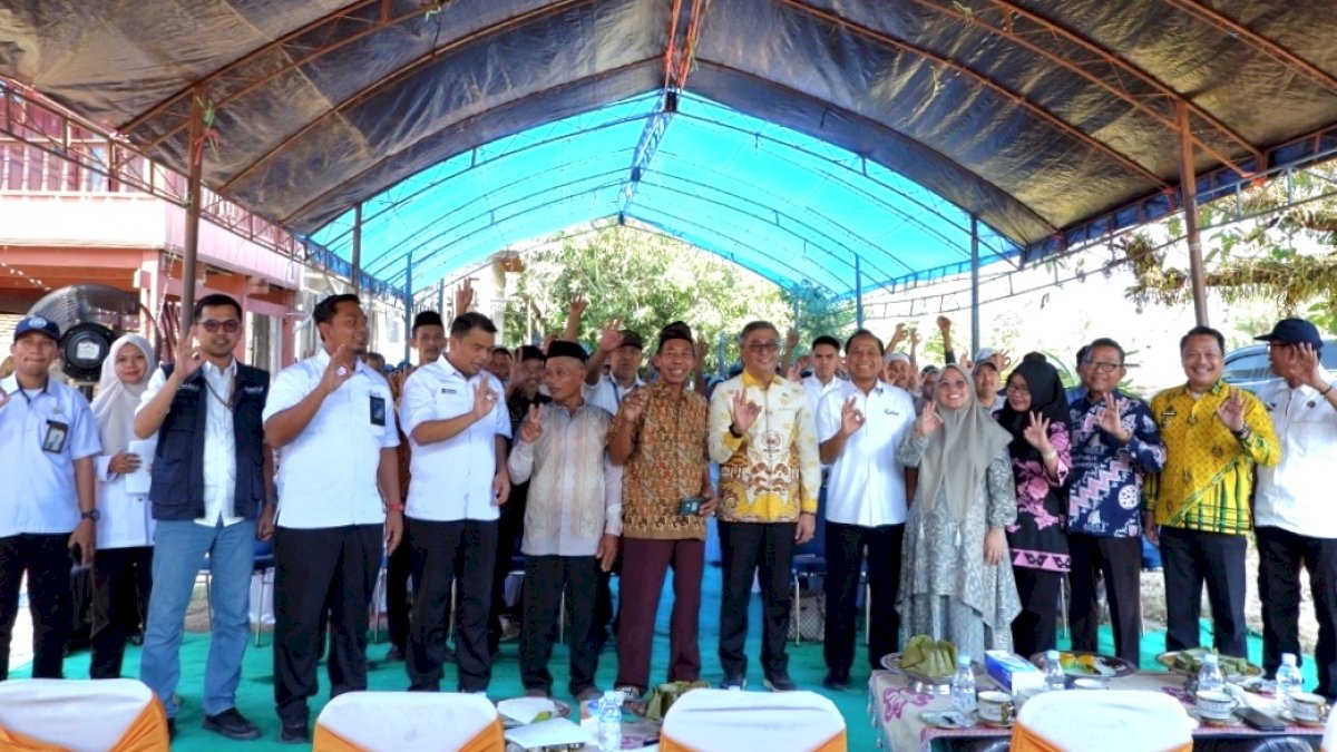 Rembuk Petambak dan Tebus Bersama Pupuk Indonesia Dukung Budidaya Perikanan di Sulsel