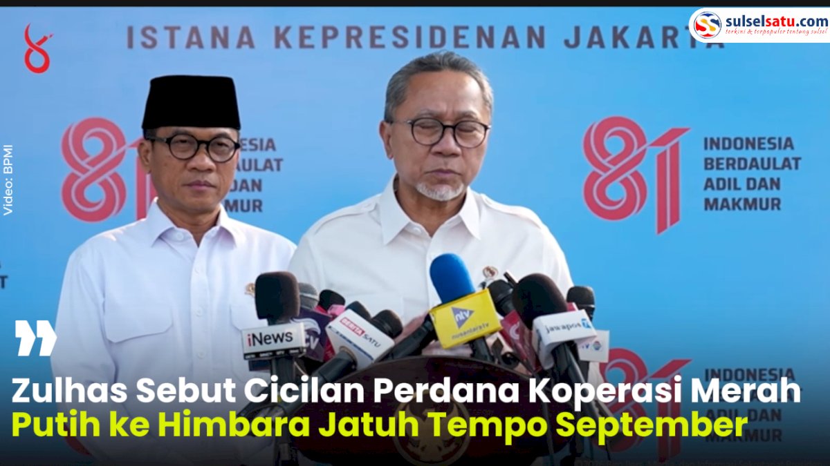 VIDEO: Zulhas Sebut Cicilan Perdana Koperasi Merah Putih ke Himbara Jatuh Tempo September