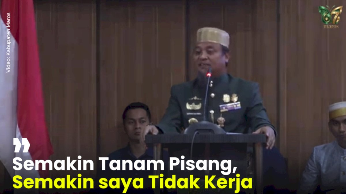 VIDEO: Soal Jalan Rusak, Andi Sudirman: Semakin Tanam Pisang, Semakin saya Tidak Kerja