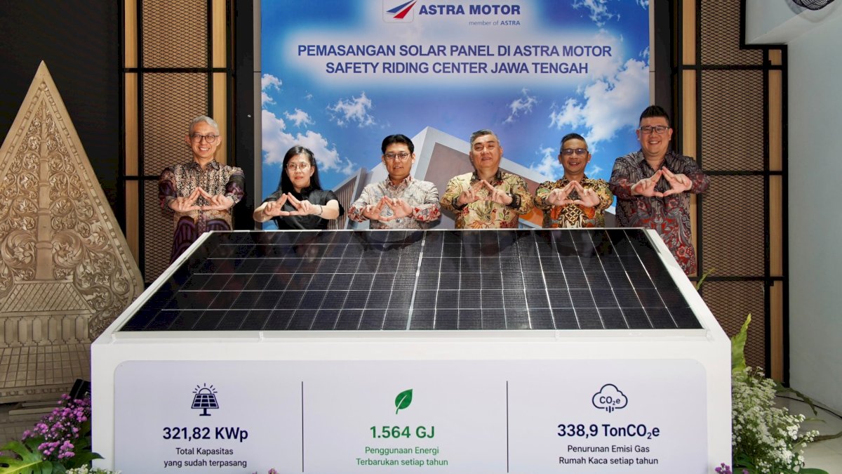 HUT ke-56, Astra Motor Gunakan Solar PV 40 kWp untuk Kurangi Emisi Karbon