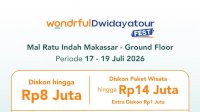 Dwidayatour Fest BNI Hadir di Makassar, Tawarkan Diskon Wisata hingga Rp14 Juta
