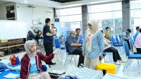 Semarak HUT ke-102, Perumda Air Minum Makassar dan Karang Taruna Gelar Donor Darah