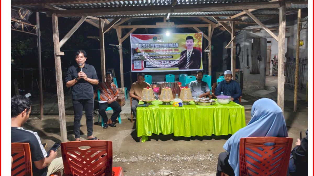 Wahidin Anggota DPRD Kabupaten Luwu Timur Reses Beringin Jaya: Aspirasi Jangan Cuma Diusulkan, Harus Dikawal