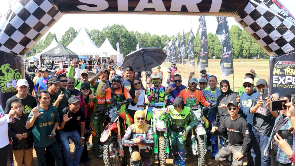 Ribuan Rider Jelajahi Bumi Batara Guru, DPRD Lutim Bidik Trail Adventure Jadi Event Unggulan