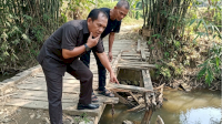 Jembatan Kanawatu&ndash;Maramba Jadi Sorotan, Badawi Alwi Turun Cek Kondisi
