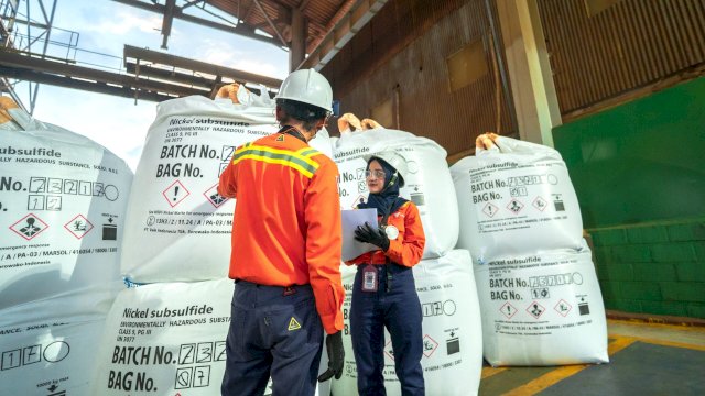 PT Vale produksi nikel selama semester pertama 2026 mencapai 29.773 metrik ton nikel. Foto: Istimewa.