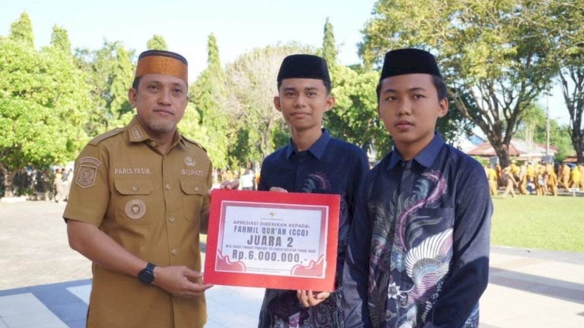 Bupati Paris Yasir Apresiasi Kafilah Jeneponto Usai Berlaga di MTQ Sulsel 2026