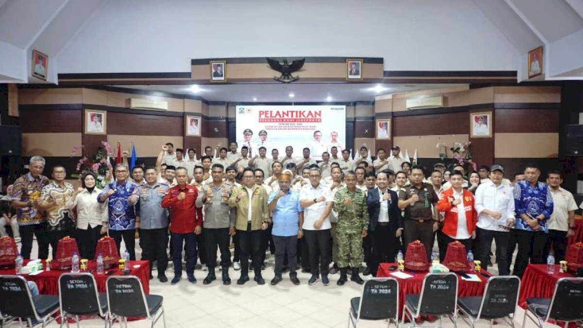 Pengurus KONI Jeneponto Periode 2026–2030 Resmi Dilantik, Fokus Dongkrak Prestasi Atlet