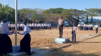 Kapolsek Arungkeke Jadi Pembina Upacara di SMPN 1 Arungkeke, Ingatkan Siswa Bahaya Narkoba