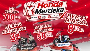 Promo Honda Merdeka Asmo Sulsel, DP Mulai Rp700 Ribuan dan Hemat hingga Rp8 Juta