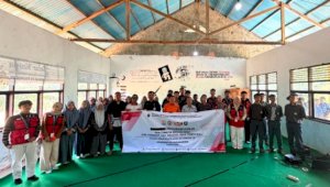 Mahasiswa KKN Unhas Gandeng KPU Pangkep Edukasi Pemilih Pemula di SMAN 19