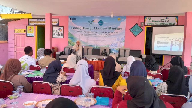 UMKM Bantaeng yang dibantu PLN UIP Sulawesi. Foto: Istimewa.