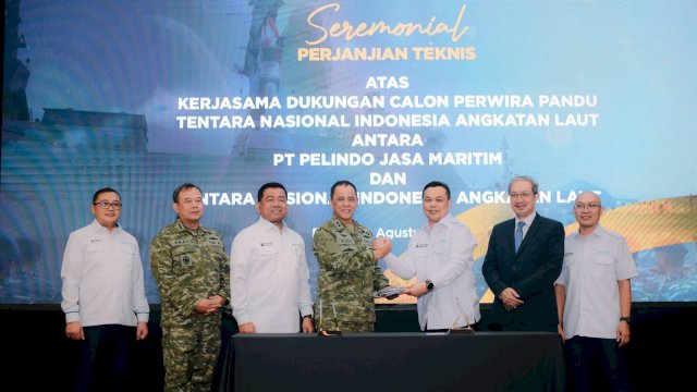 PJM kerja sama pendidikan pandu perwira TNI AL. Foto: Istimewa.