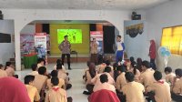 Asmo Sulsel dan Polsek Somba Opu Edukasi #Cari_Aman Pelajar SMA Hasanuddin Gowa