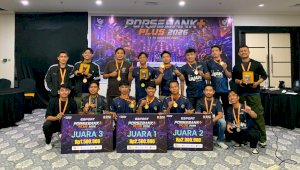 Raih 7 Medali, Bank Sulselbar Juara Umum PORSEBANK+ BMPD Sulsel 2026