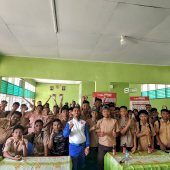 Asmo Sulsel Hadirkan Honda Hype School di SMKN 3 Takalar, Bawa Edukasi #Cari_Aman