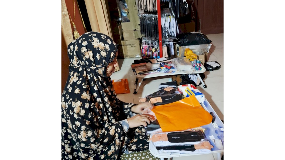 Dari Rumah ke Pasar Digital, Shopee Bantu IRT Makassar Mandiri Secara Ekonomi