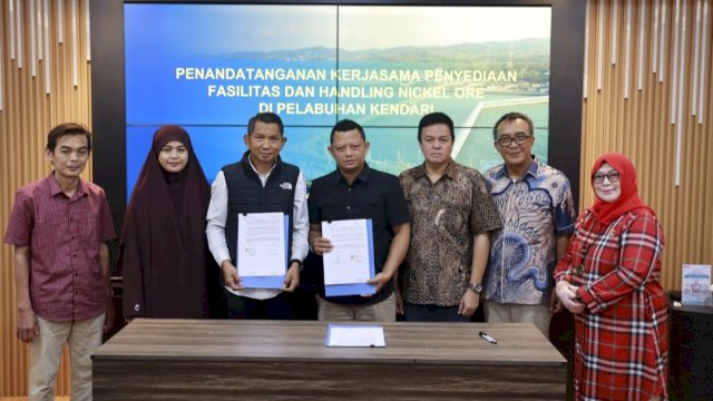Pelindo dan IKM kerja sama perkuat logistik nikel. Foto: Istimewa.