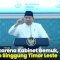 VIDEO: Disorot karena Kabinet Gemuk, Prabowo Singgung Timor Leste
