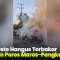 VIDEO: Pete-Pete Hangus Terbakar di Jalan Poros Maros-Pangkep