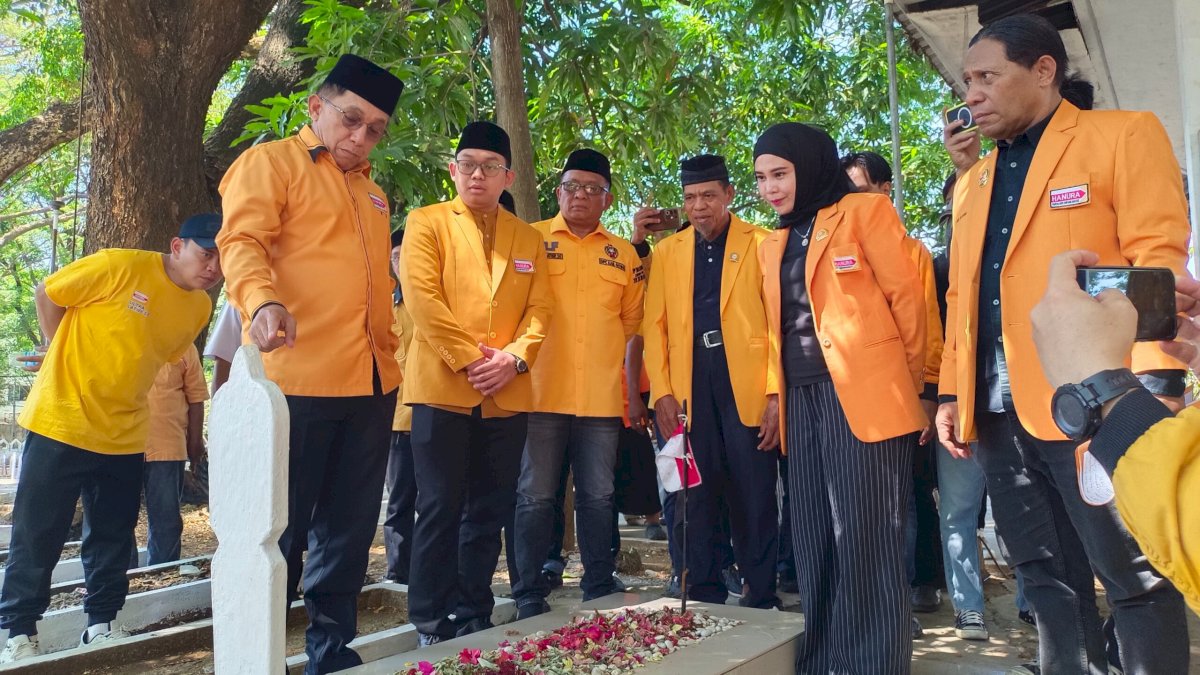 Hanura Sulsel Ziarah ke TMP Panaikang, Andi Muhammad Tegaskan Komitmen Nasionalisme dan Demokrasi