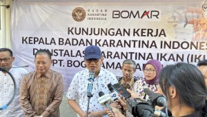 Di Balik Sukses Ekspor Udang Indonesia, Kepala Barantin Pastikan Layanan Karantina Berjalan Optimal