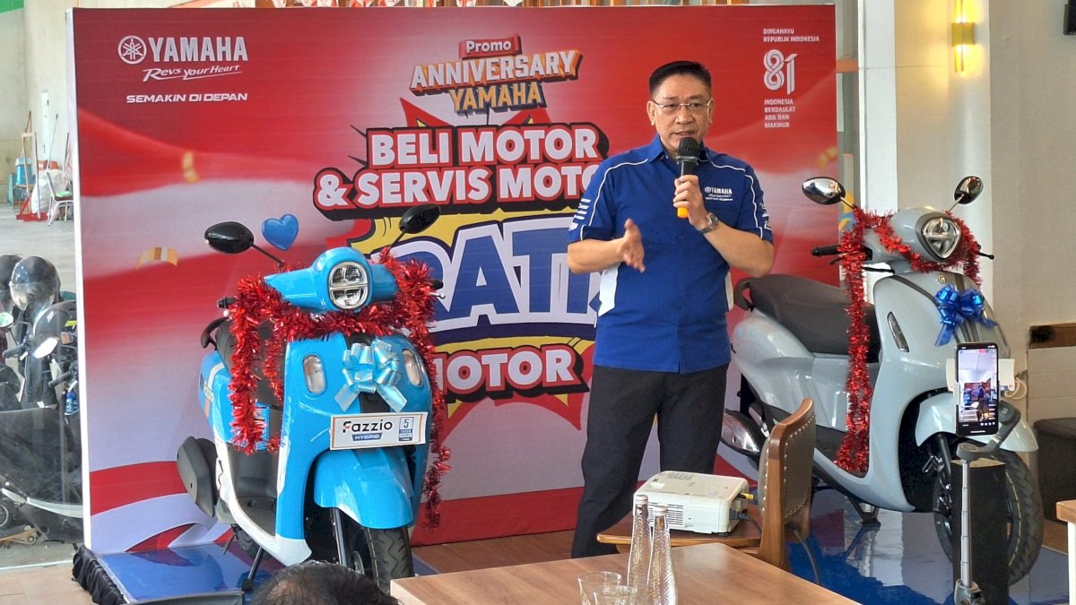 Selamat! 4 Konsumen SJAM Dapat Hadiah Motor Spesial Anniversary Yamaha Indonesia