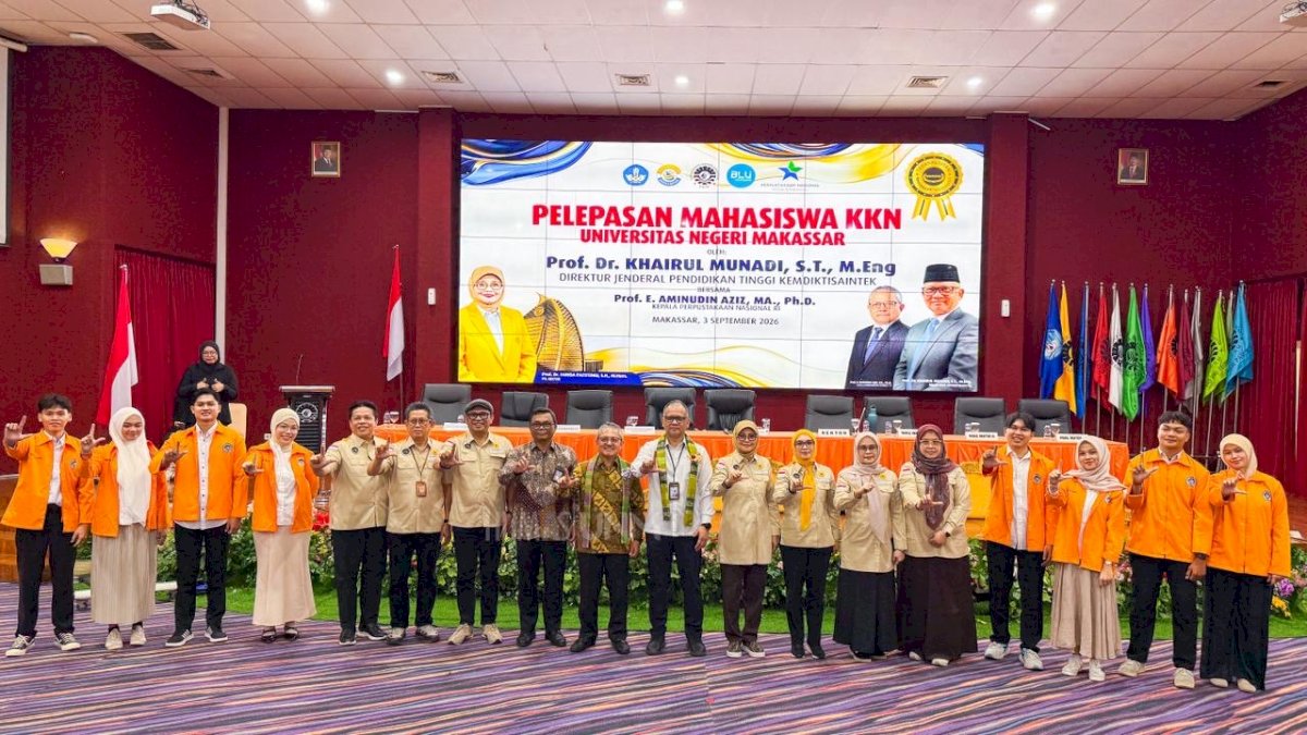 Kerjasama UNM-Perpusnas, 300 Mahasiswa KKN Tematik Bawa Misi Perkuat Literasi