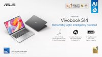 ASUS Vivobook S14 Terbaru Resmi Diperkenalkan, Bawa Intel Core 7 dan Baterai hingga 20 Jam