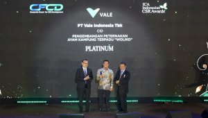 Pemberdayaan Masyarakat PT Vale Raih Satu Platinum dan Dua Gold Awards ICA&ndash;ISDA 2026