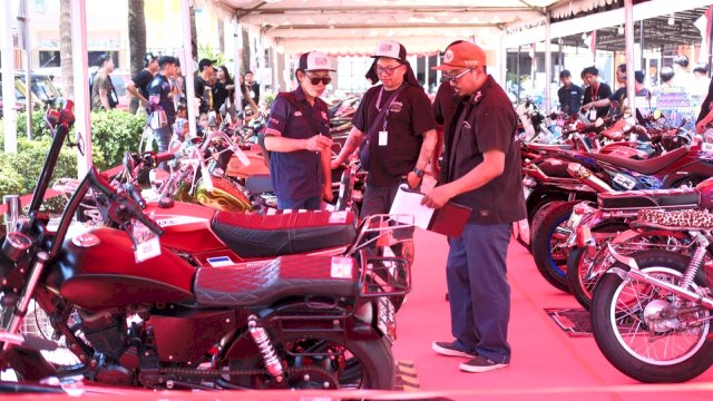 Penjurian motor Honda Modif Contest tahun sebelumnya. Foto: Istimewa.