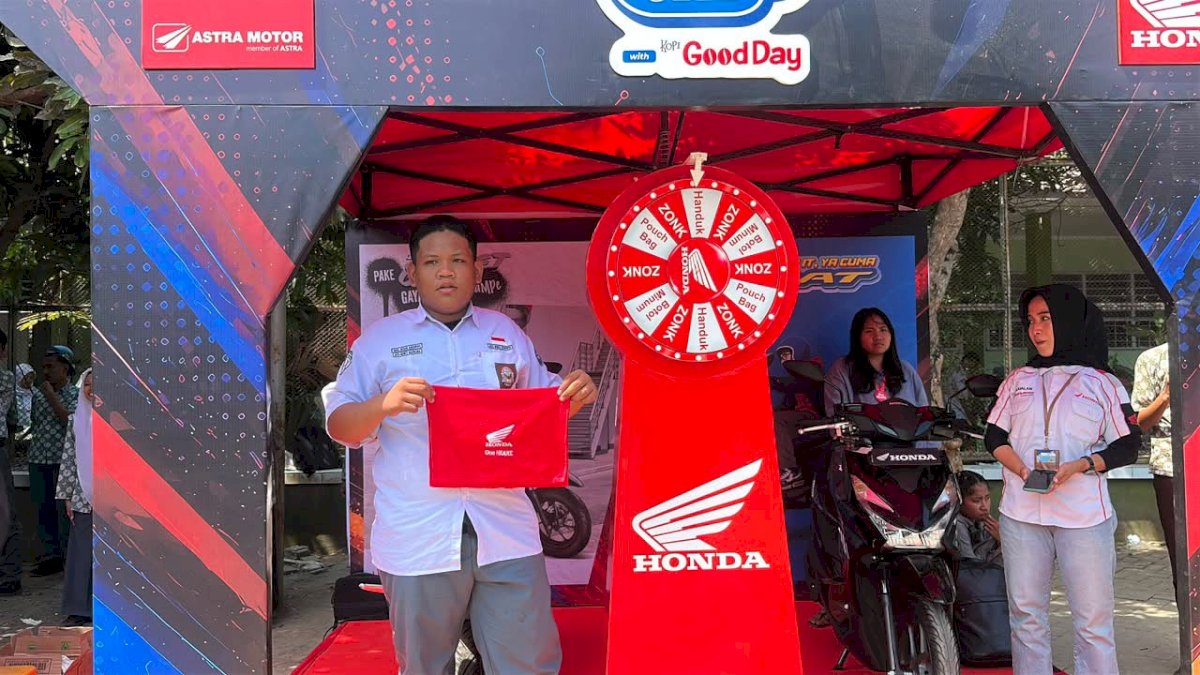 Roadshow Honda DBL 2026 di Dua Sekolah Makassar, Asmo Sulsel Hadirkan Beragam Aktivitas