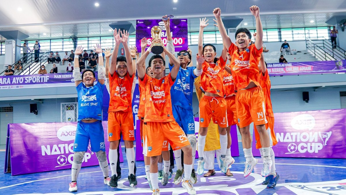 SMAN 21 Makassar Juara AXIS Nation Cup 2026 Regional Makassar, Siap Berlaga di Final