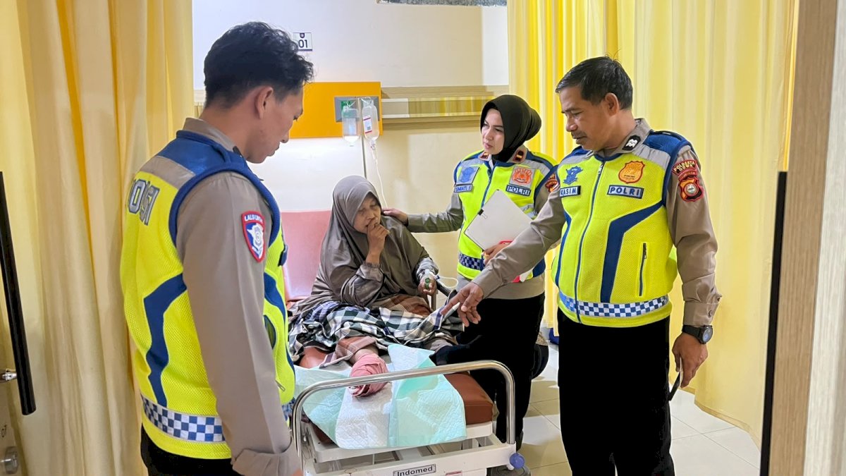 Truk Langgar Jam Operasional di Gowa, Pemotor Jadi Korban hingga Kaki Hancur