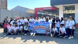 Yamaha Ajak 70 Pengguna Gear Ultima Piknik Bersama Keluarga di Makassar