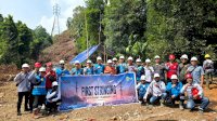 PLN Mulai Penarikan Konduktor SUTT 150 kV Bungku-Pelanggan PT ACN