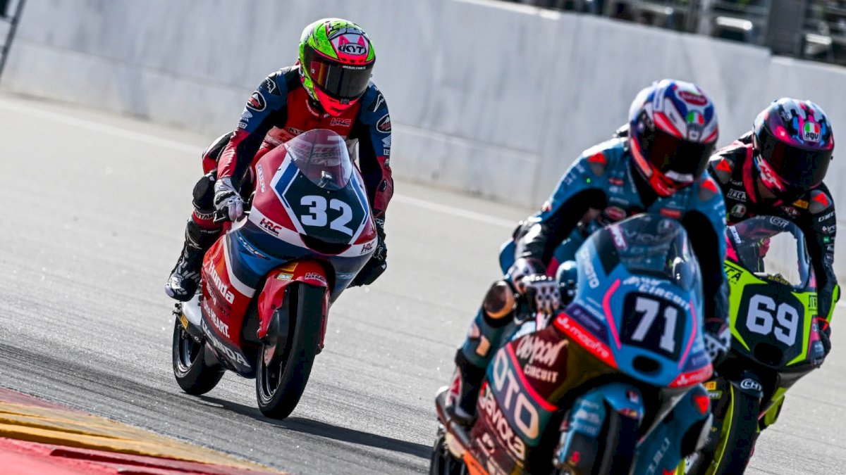 Melesat di Aragón, Ramadhipa Jaga Peluang Tembus Tiga Besar Moto3 Junior