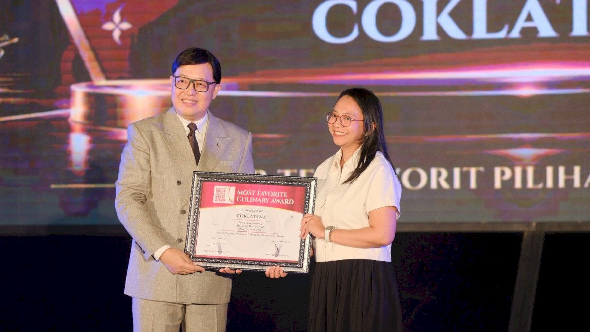 Bawa Misi Angkat Kakao Lokal Sulawesi, Coklatana Sabet Makassar Kuliner Award 2026 Meski Baru Berusia 1 Tahun