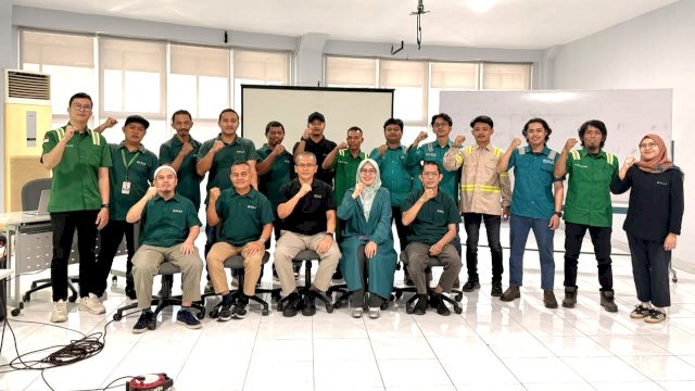 Pelatihan teknisi senior Kalla Transport. Foto: Istimewa.