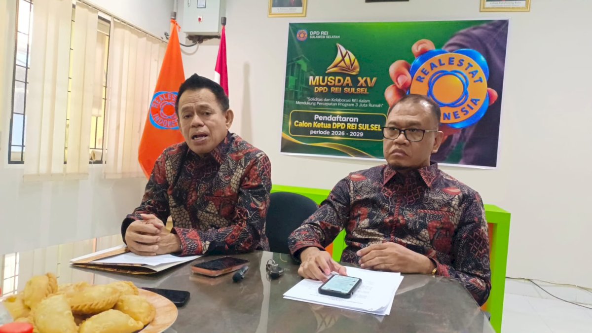 Pengembalian Formulir Ditutup, Badris Salam Kandidat Tunggal Ketua REI Sulsel