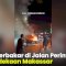 VIDEO: Mobil Terbakar di Jalan Perintis Kemerdekaan Makassar