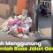 VIDEO: Sampah Menggunung di Sejumlah Ruas Jalan Gowa
