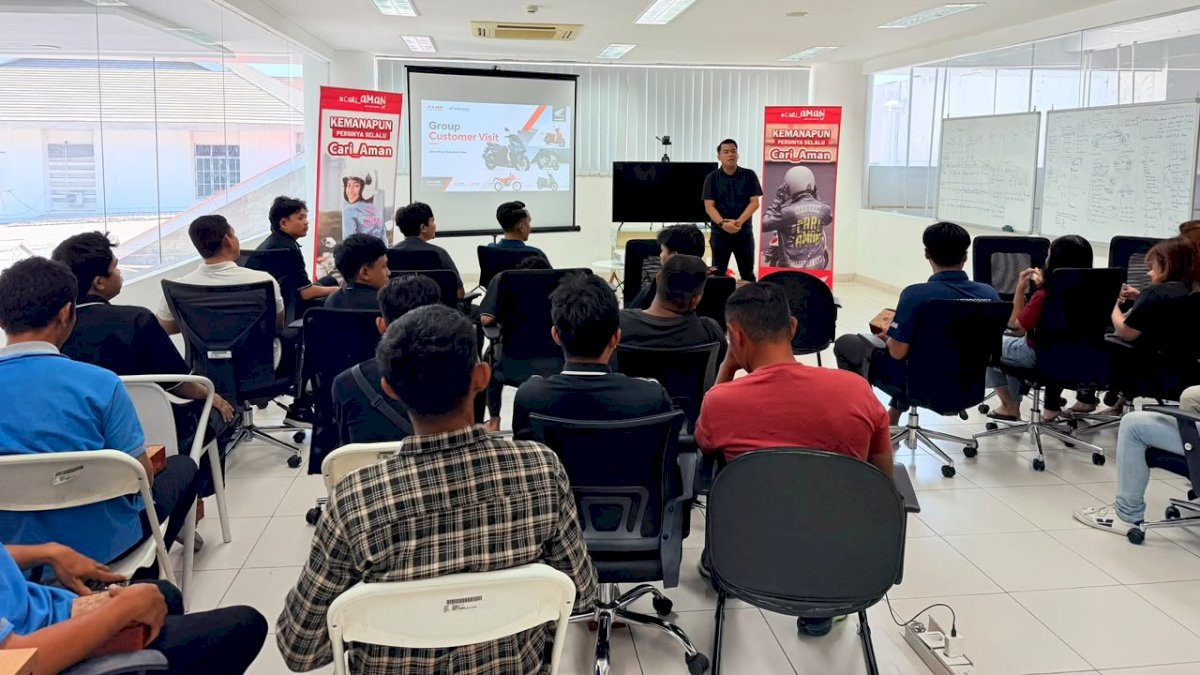 Asmo Sulsel Company Visit dan Edukasi Safety Riding Karyawan BMW Sales Operation dan Sigap Prima Astrea