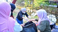 Jaga Kebersihan Saluran Air Baku, Perumda Air Minum Makassar Gelar Kerja Bakti