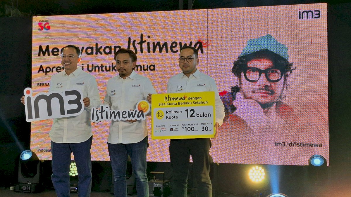 Indosat Kenalkan IM3 Istimewa di Makassar, Kuota Tidak Lagi Hangus Sampai 12 Bulan